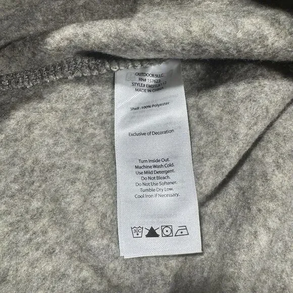 Eddie Bauer Radiator Fleece Quarter Zip Pullover Sweater Men’s Large - Picture 4 of 6